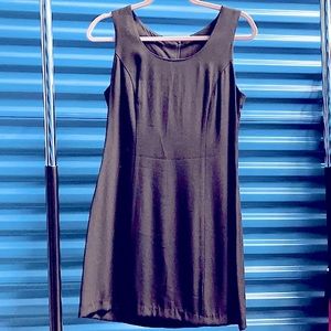 Solid Little Black Dress (OOAK HANDMADE)